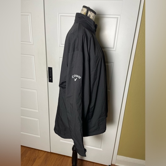 Callaway Water Resistant Golf Jacket Black‎ XL - Picture 8 of 10